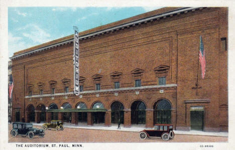 Auditorium, St. Paul, Minnesota, 1910s