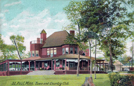 Town and Country Club, St. Paul, Minnesota, 1905