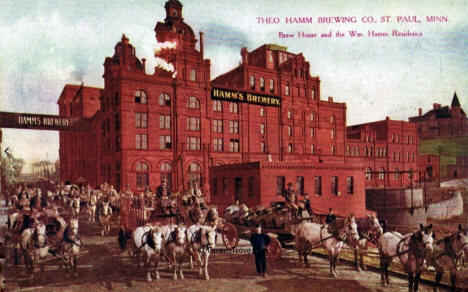 Theo Hamm Brewing Company, St. Paul, Minnesota, 1911