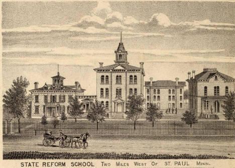 State Reform School, St. Paul, Minnesota, 1874
