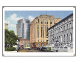 1943 Downtown St Paul Postcard Banner
