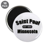Saint Paul Established 1854 2.25" Magnet (10 pack)