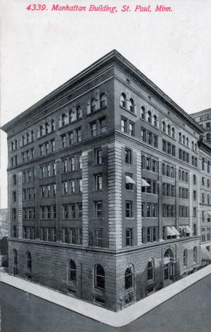 Manhattan Building, 141 E 5th Street, St. Paul, Minnesota, 1914