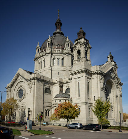 The Cathedral of Saint Paul in St. Paul, Minnesota, 2019