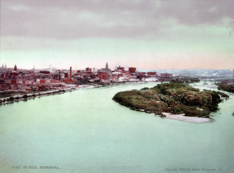 View of St. Paul, Minnesota, 1898