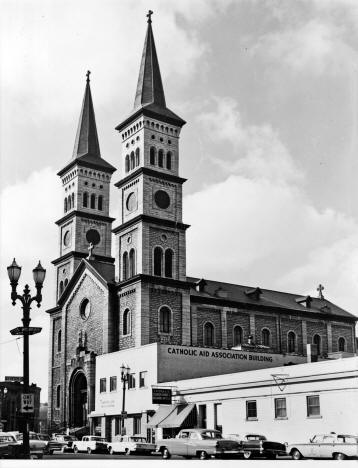 Church of the Assumption (Roman Catholic), 51 West Ninth Street, Saint Paul, Minnesota, 1961