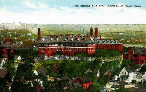 City Hospital, St. Paul, Minnesota, 1910s