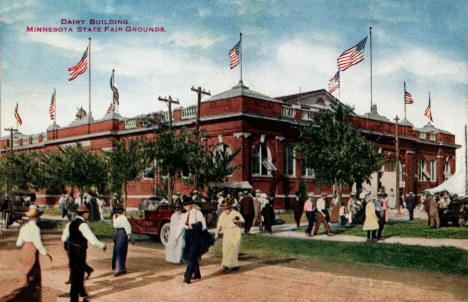 Dairy Building, Minnesota State Fair Grounds, 1921