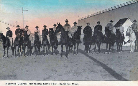 Mounted Guards, Minnesota State Fair, 1910s