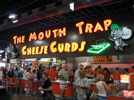 Cheese Curd Stand, Minnesota State Fair, 2009