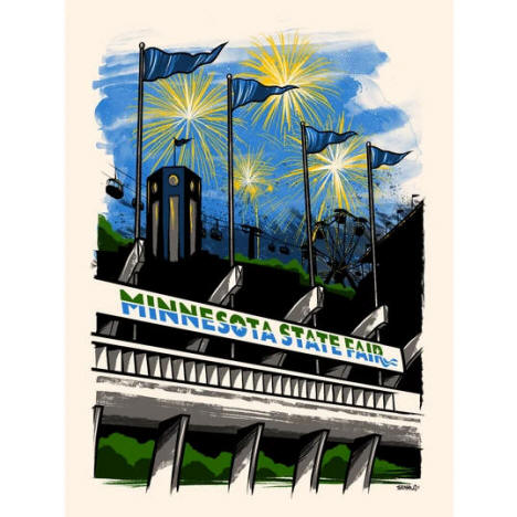 Minnesota State Fair poster, 2017