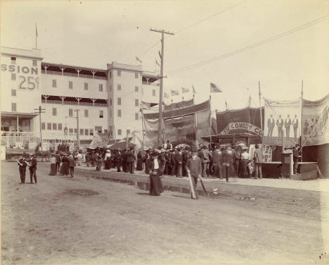 Minnesota State Fair Midway East Side, 1903