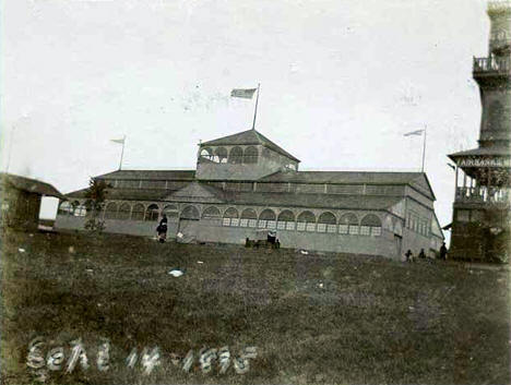 Agricultural Hall, State Fair, 1895