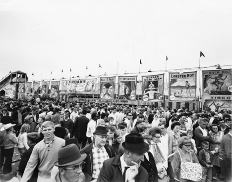 The Midway at the Minnesota State Fair, 1963