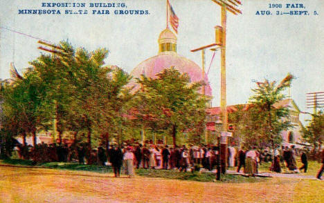 Exposition Building, Minnesota State Fairgrounds, 1908