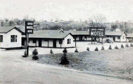 Lakes and Pines Motel on Hudson Road, St. Paul Minnesota, 1960's