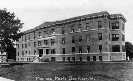 Mounds Park Sanitarium, St. Paul Minnesota, 1908
