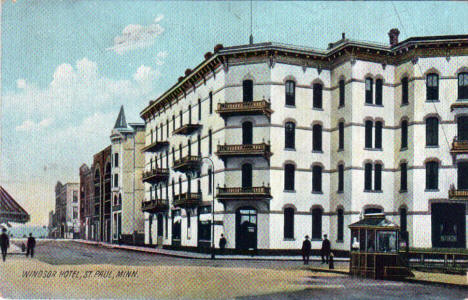 Windsor Hotel, St. Paul Minnesota, 1910's