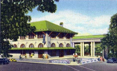 Main Pavilion at Como Park, St. Paul Minnesota, 1948