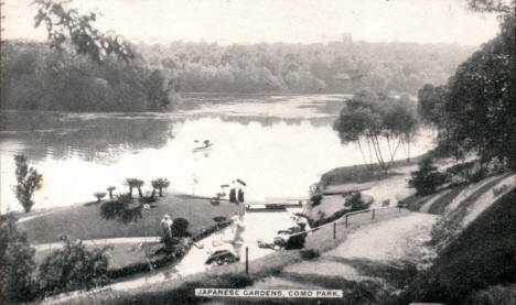 Japanese Gardens, Como Park, St. Paul Minnesota, 1908