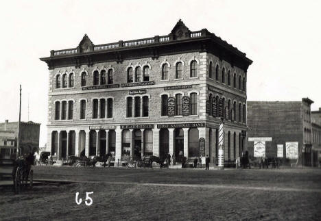 Sidles Block, Washington at Nicollet, Minneapolis Minnesota, 1873