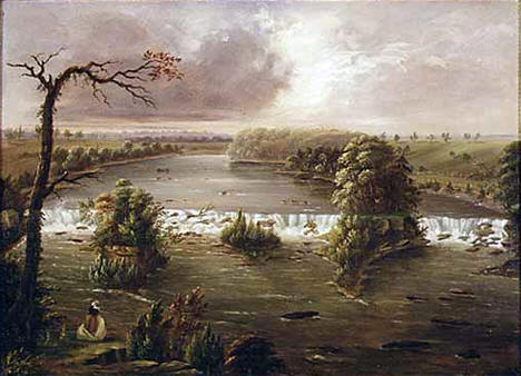St. Anthony Falls, Minneapolis Minnesota, 1848-1849