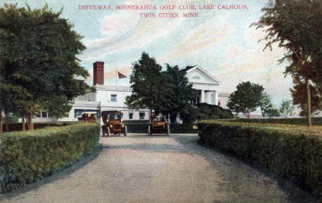 Minnekahda Golf Club, Minneapolis Minnesota, 1909