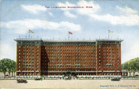 The Leamington Hotel, Minneapolis Minnesota, 1912
