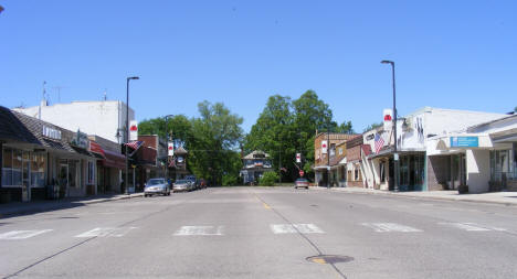 Street view, Downtown Mora Minnesota, 2007