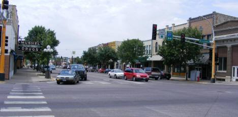 View of Downtown Little Falls Minnesota, 2007