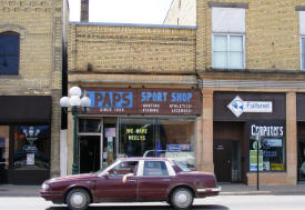 Pap's Sport Shop, Little Falls Minnesota