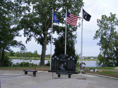 Morrison County Veterans Memorial, Little Falls Minnesota, 2007