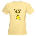 Aurora Chick Women's Light T-Shirt