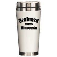 Brainerd Established 1873 Ceramic Travel Mug