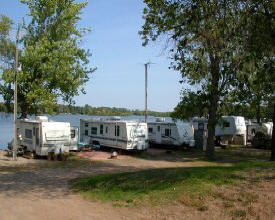 Fish Lake Campgrounds, Mora Minnesota