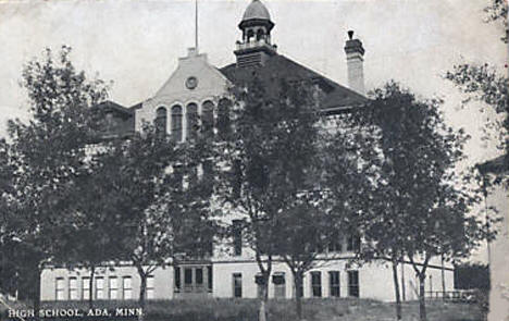 High School, Ada Minnesota, 1909