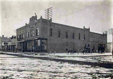 Street scene,  Ada Minnesota, 1908