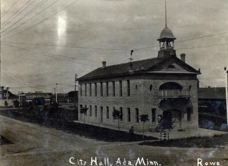 City Hall, Ada Minnesota, 1900's