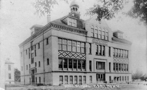 High School, Ada Minnesota, 1920