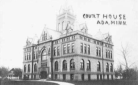 Courthouse, Ada Minnesota, 1910
