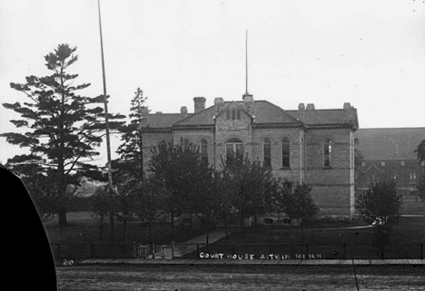 Aitkin County Courthouse, Aitkin Minnesota, 1900