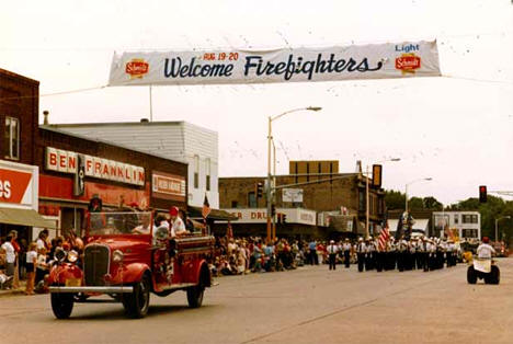 Aitkin Fire Department centennial celebration, Aitkin Minnesota, 1983