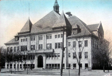 High School, Aitkin Minnesota, 1915