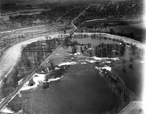 Aitkin Minnesota flood, 1950