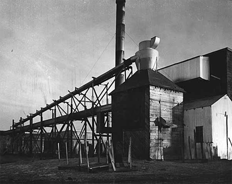 Burns Brothers Crate Manufacturing Plant, Aitkin Minnesota, 1949