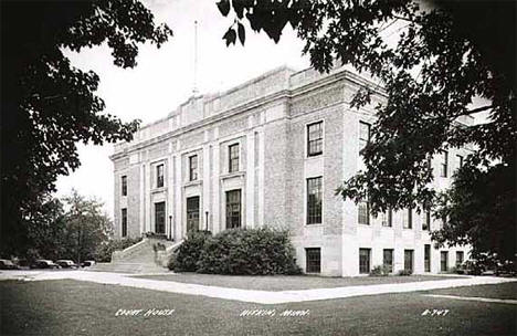 Aitkin County Courthouse, Aitkin Minnesota, 1948