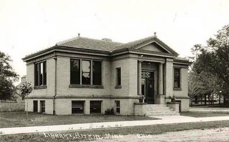 Public Library, Aitkin Minnesota, 1920