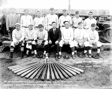 Great Soo League baseball team, Albany Minnesota, 1930