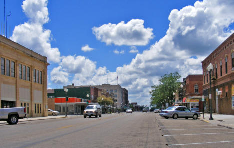 Street scene, Albert Lea Minnesota, 2010