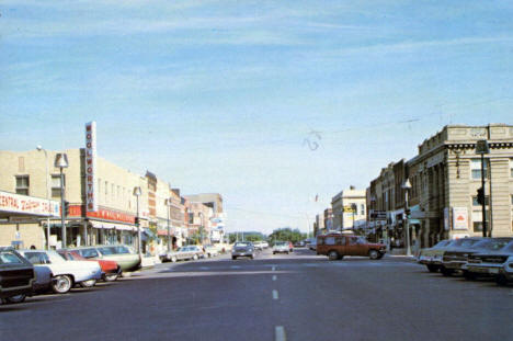 Street scene, Albert Lea Minnesota, 1984
